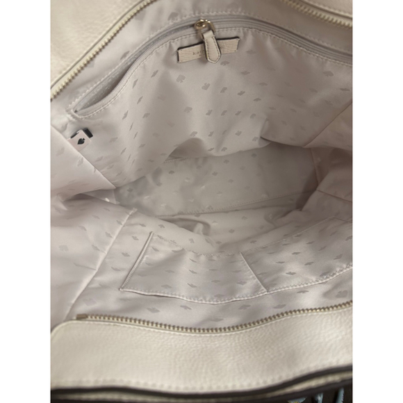 Kate Spade Large Tote Bag – Pebbled Leather – Parchment (White/Cream) – NWT - Picture 12 of 14